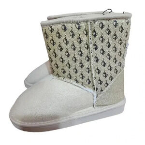 Baby Phat Girls glitter boots size 3